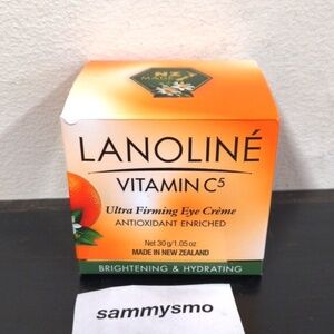 Lanoliné Vitamin C5 Ultra Firming Eye Cream Antioxidant Enriched 1.05 oz/30g